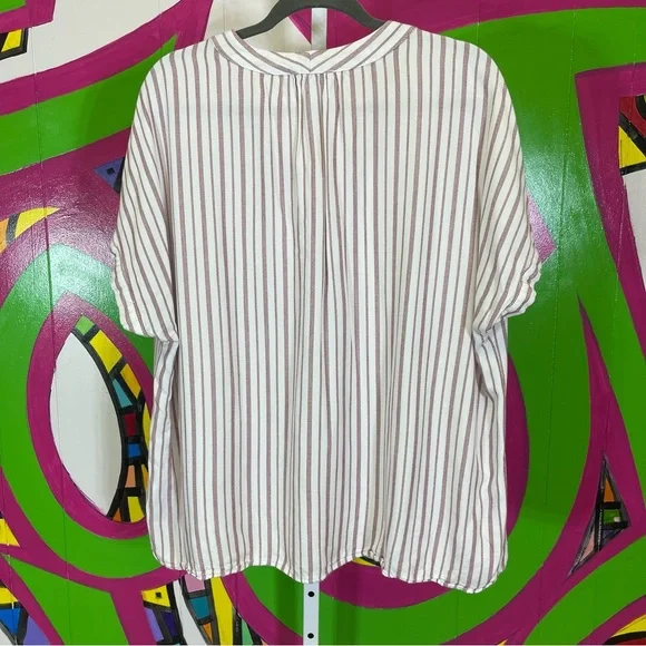 Nine West Jeans, Striped Blouse. Size XXL. In excellent condition! - Picture 2 of 5